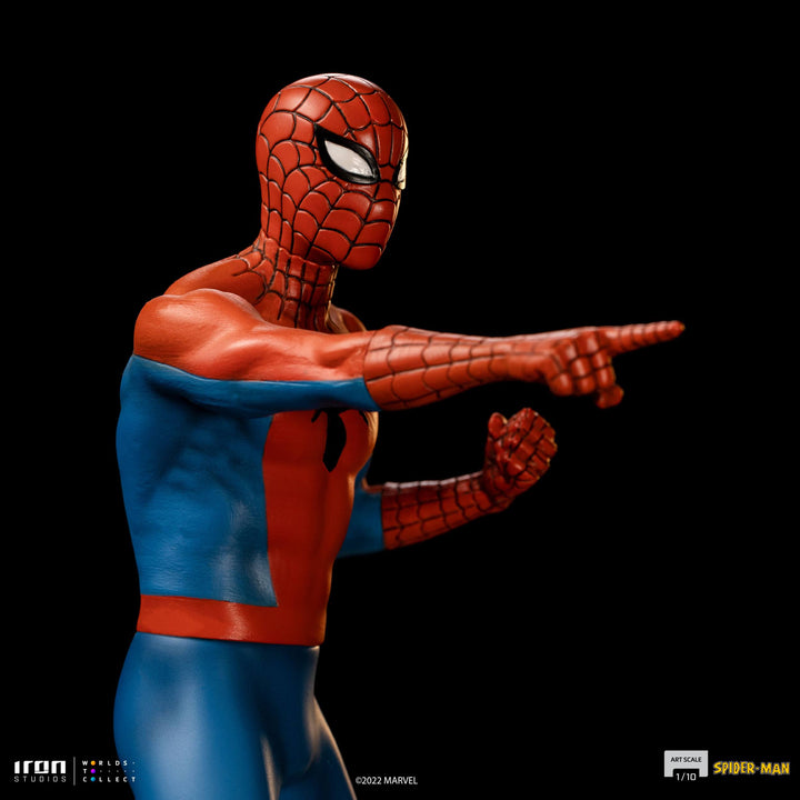 Iron Studios 1/10 Art Scale Marvel Comics Spider-Man (60s Animated Series)