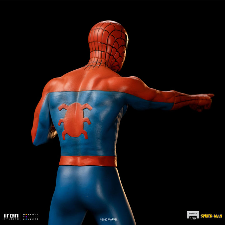 Iron Studios 1/10 Art Scale Marvel Comics Spider-Man (60s Animated Series)