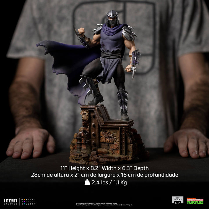 Iron Studios 1/10 Art Scale Statue Teenage Mutant Ninja Turtles Shredder : Pre-Order Jan-March 2025