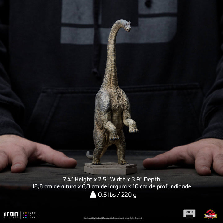 Iron Studios Jurassic Park Icons Brachiosaurus Statue