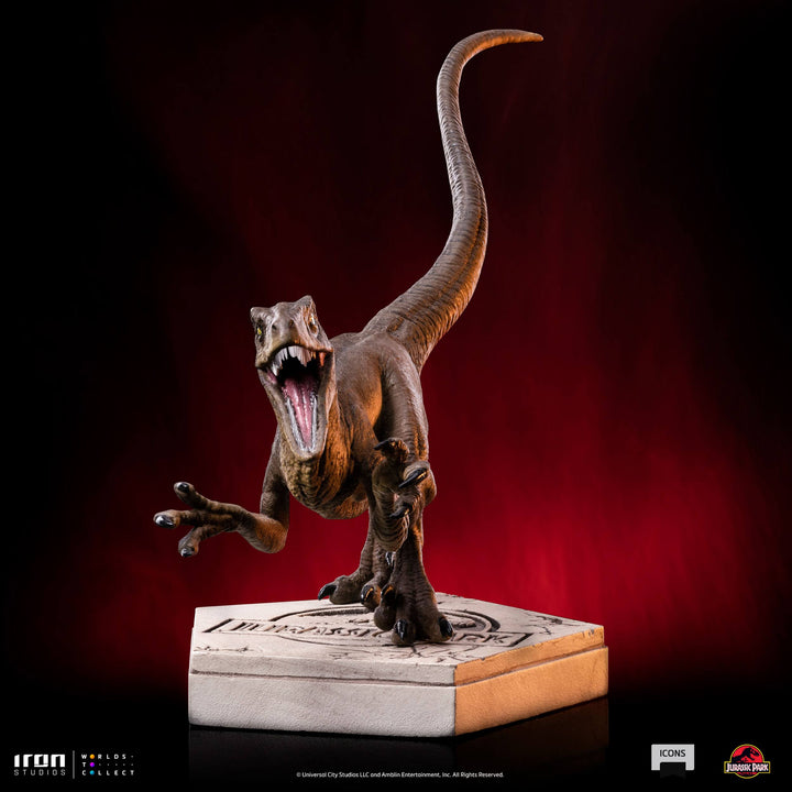 Iron Studios Jurassic World Icons Statue - Velociraptor (A)