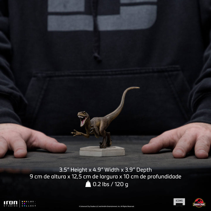 Iron Studios Jurassic World Icons Statue - Velociraptor (A)