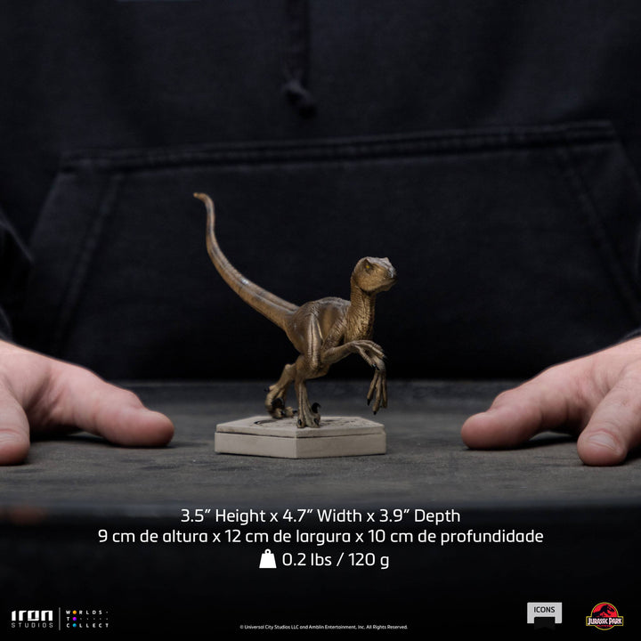 Iron Studios Jurassic World Icons Statue - Velociraptor (B)