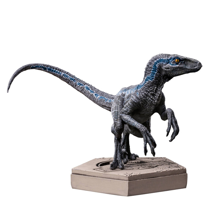 Iron Studios Jurassic Park Icons Velociraptor Blue (B) Statue