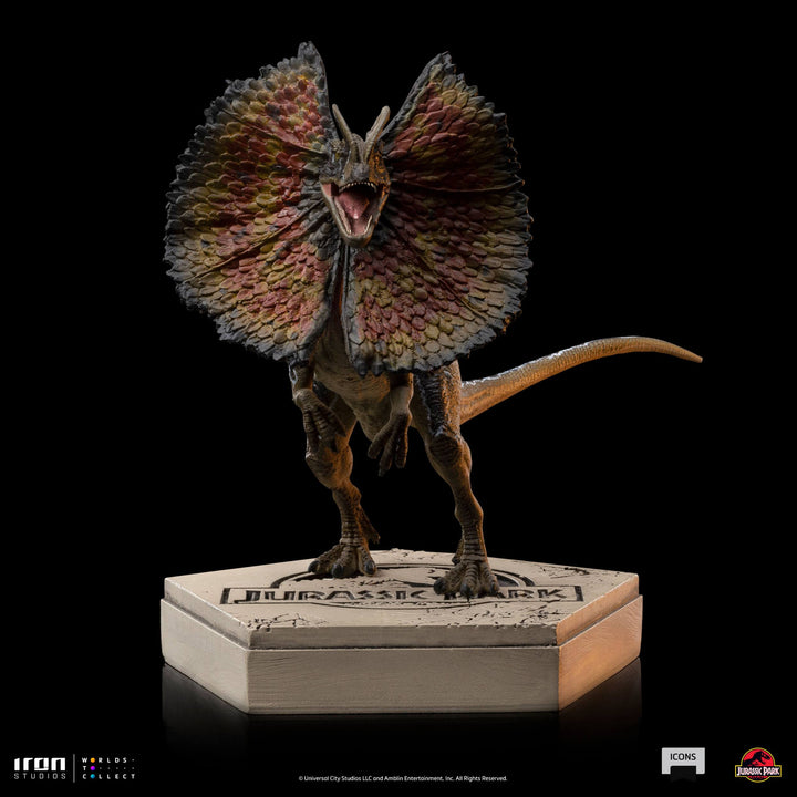 Iron Studios Jurassic World Icons Statue - Dilophosaurus