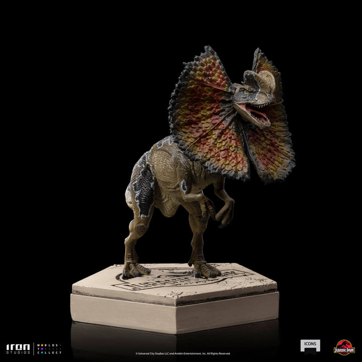 Iron Studios Jurassic World Icons Statue - Dilophosaurus