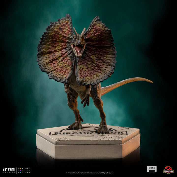 Iron Studios Jurassic World Icons Statue - Dilophosaurus