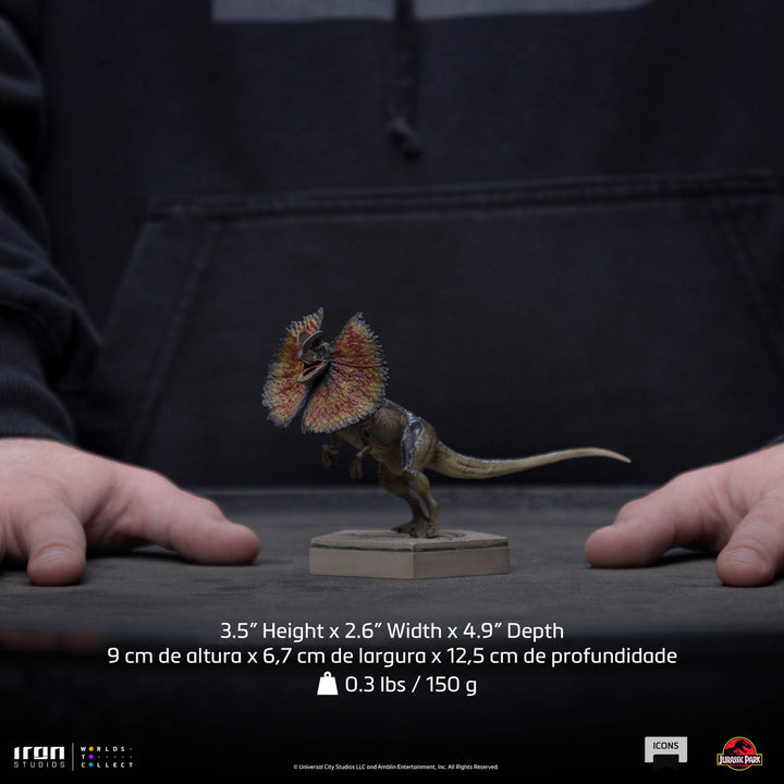 Iron Studios Jurassic World Icons Statue - Dilophosaurus