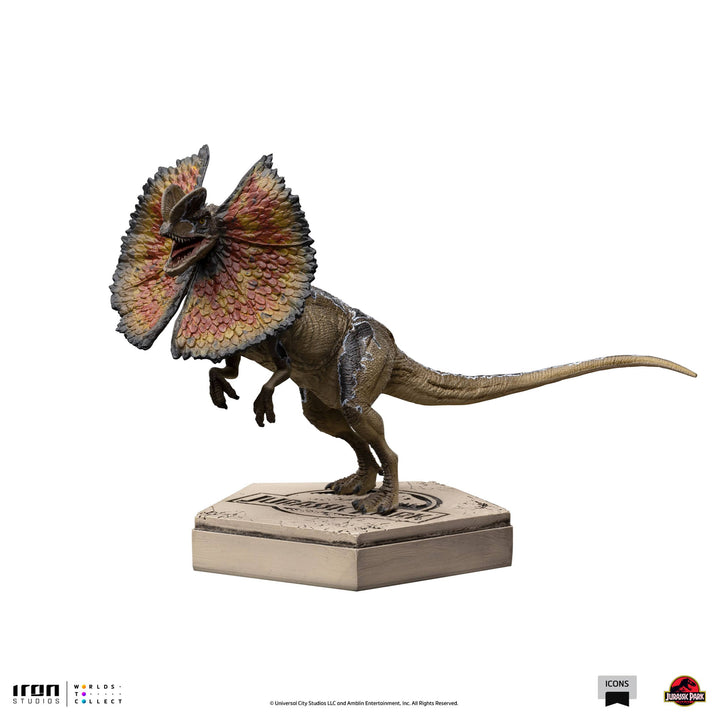 Iron Studios Jurassic World Icons Statue - Dilophosaurus