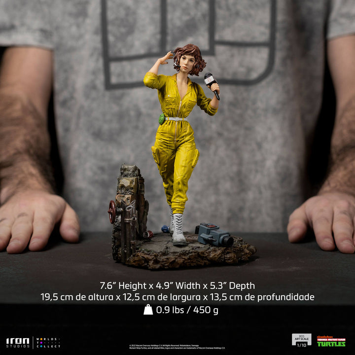 Iron Studios TMNT April O'Neil 1/10 Art Scale Statue