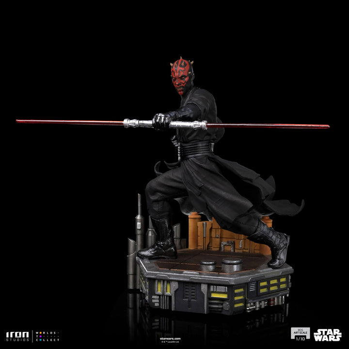 Iron Studios Star Wars Battle Diorama Series Darth Maul 1/10 Art Scale Limited Edition Statue