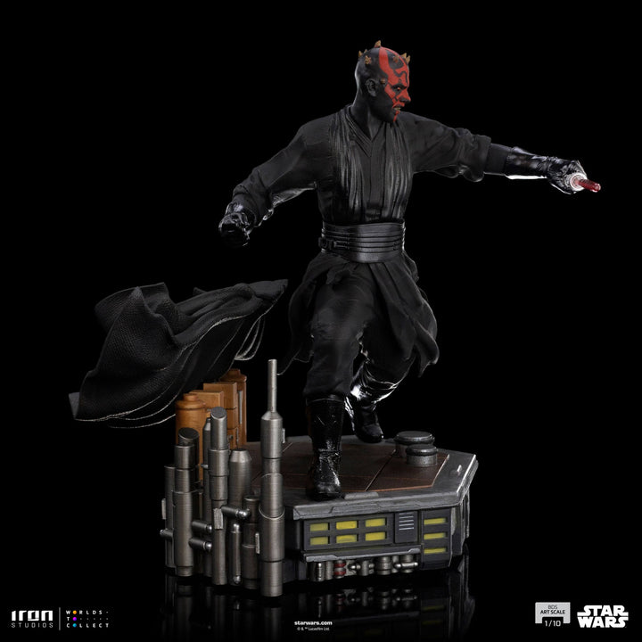 Iron Studios Star Wars Battle Diorama Series Darth Maul 1/10 Art Scale Limited Edition Statue