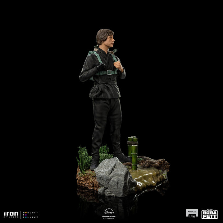 Iron Studios Star Wars The Book of Boba Fett Luke Skywalker and Grogu Training 1/10 Art Scale Limited Edition Statue