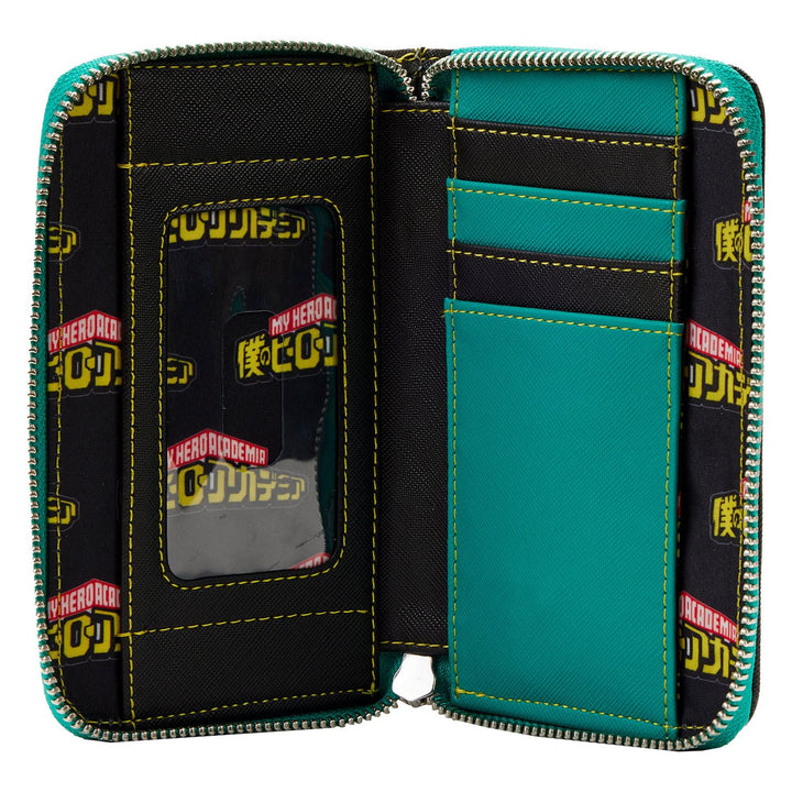 Loungefly My Hero Academia Deku Zip Around Wallet