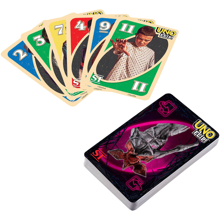UNO Flip! Stranger things Card Game