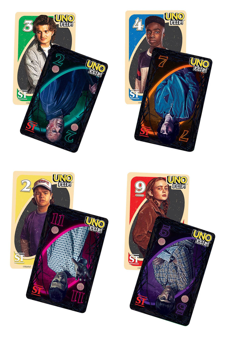 UNO Flip! Stranger things Card Game