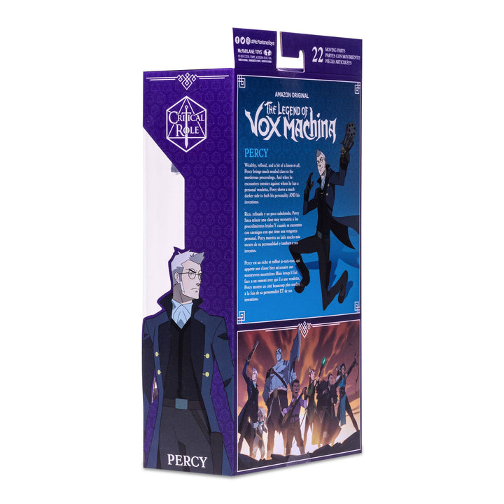 McFarlane Critical Role 7" Vox Machina Percy Action Figure
