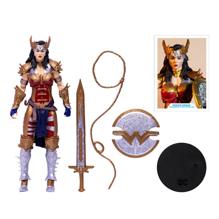 McFarlane DC Multiverse Wonder Woman Designed by Todd McFarlane (Gold Label) Action Figure