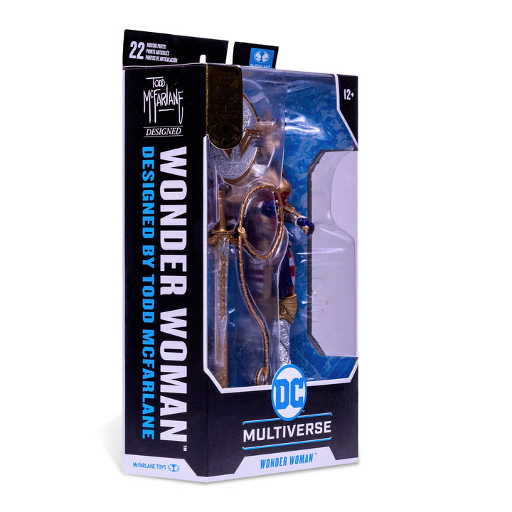 McFarlane DC Multiverse Wonder Woman Designed by Todd McFarlane (Gold Label) Action Figure
