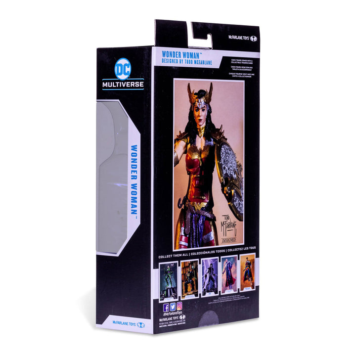 McFarlane DC Multiverse Wonder Woman Designed by Todd McFarlane (Gold Label) Action Figure