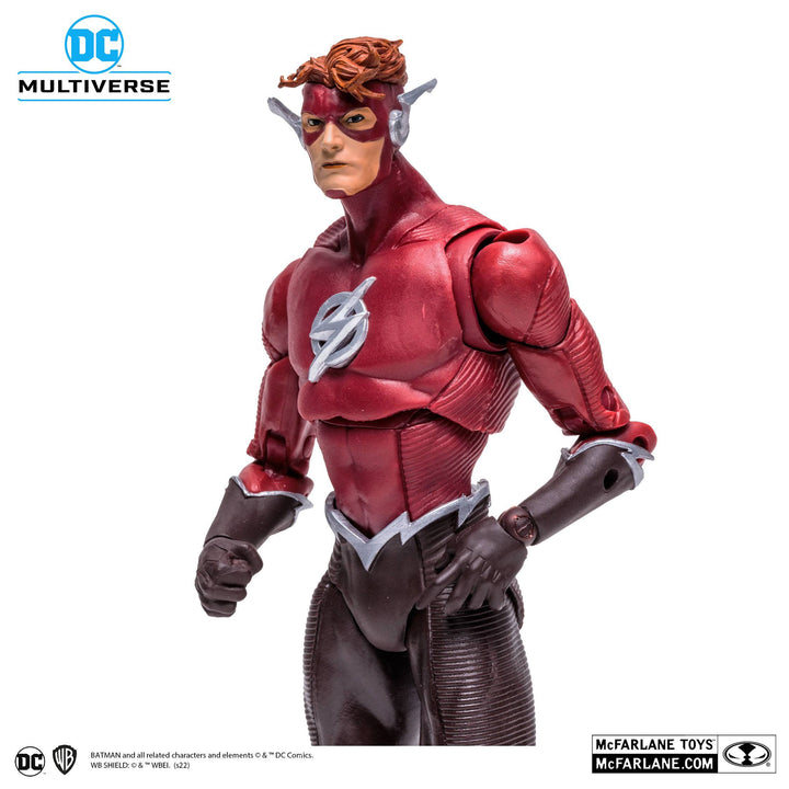 McFarlane DC Multiverse 7In - The Flash (Wally West - Red Suit) Action Figure, Infinity Collectables