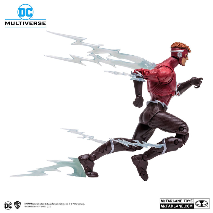 McFarlane DC Multiverse 7In - The Flash (Wally West - Red Suit) Action Figure, Infinity Collectables