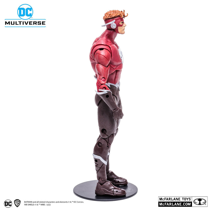 McFarlane DC Multiverse 7In - The Flash (Wally West - Red Suit) Action Figure, Infinity Collectables