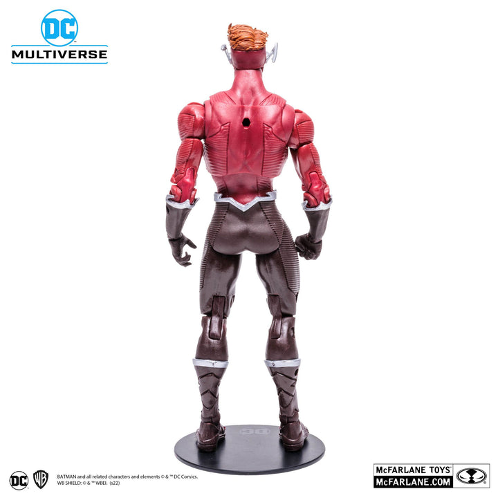 McFarlane DC Multiverse 7In - The Flash (Wally West - Red Suit) Action Figure, Infinity Collectables