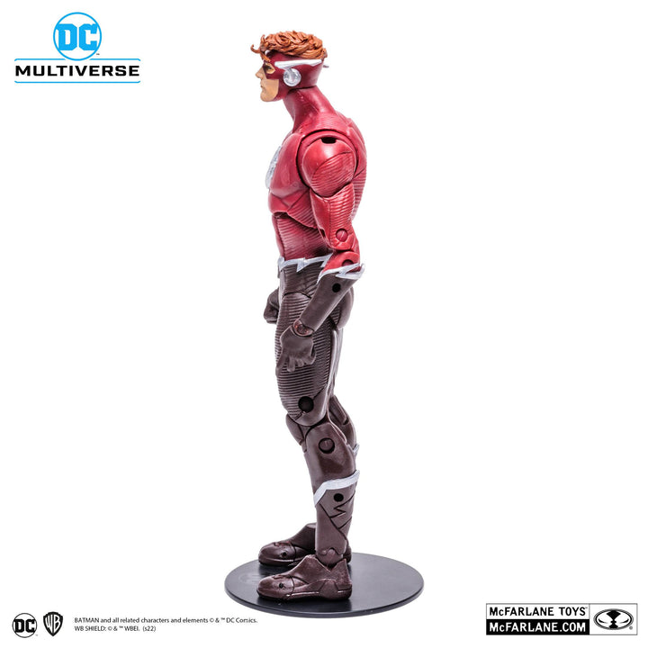 McFarlane DC Multiverse 7In - The Flash (Wally West - Red Suit) Action Figure, Infinity Collectables