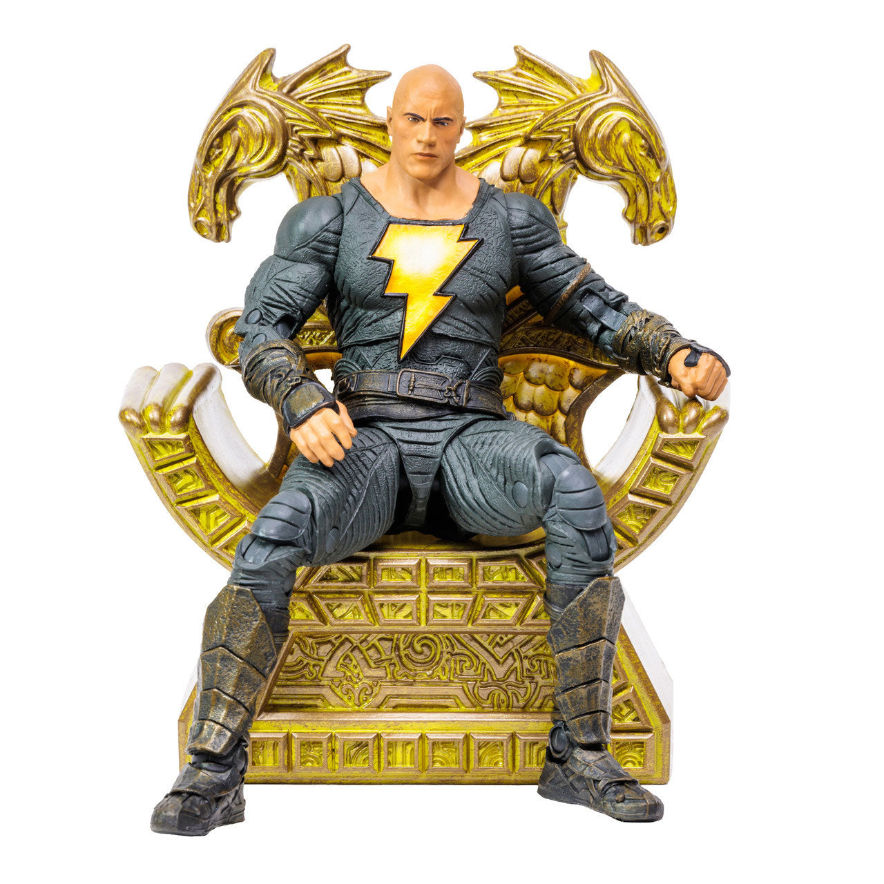 McFarlane DC Black Adam Movie Black Adam with Throne 7" Action Figure