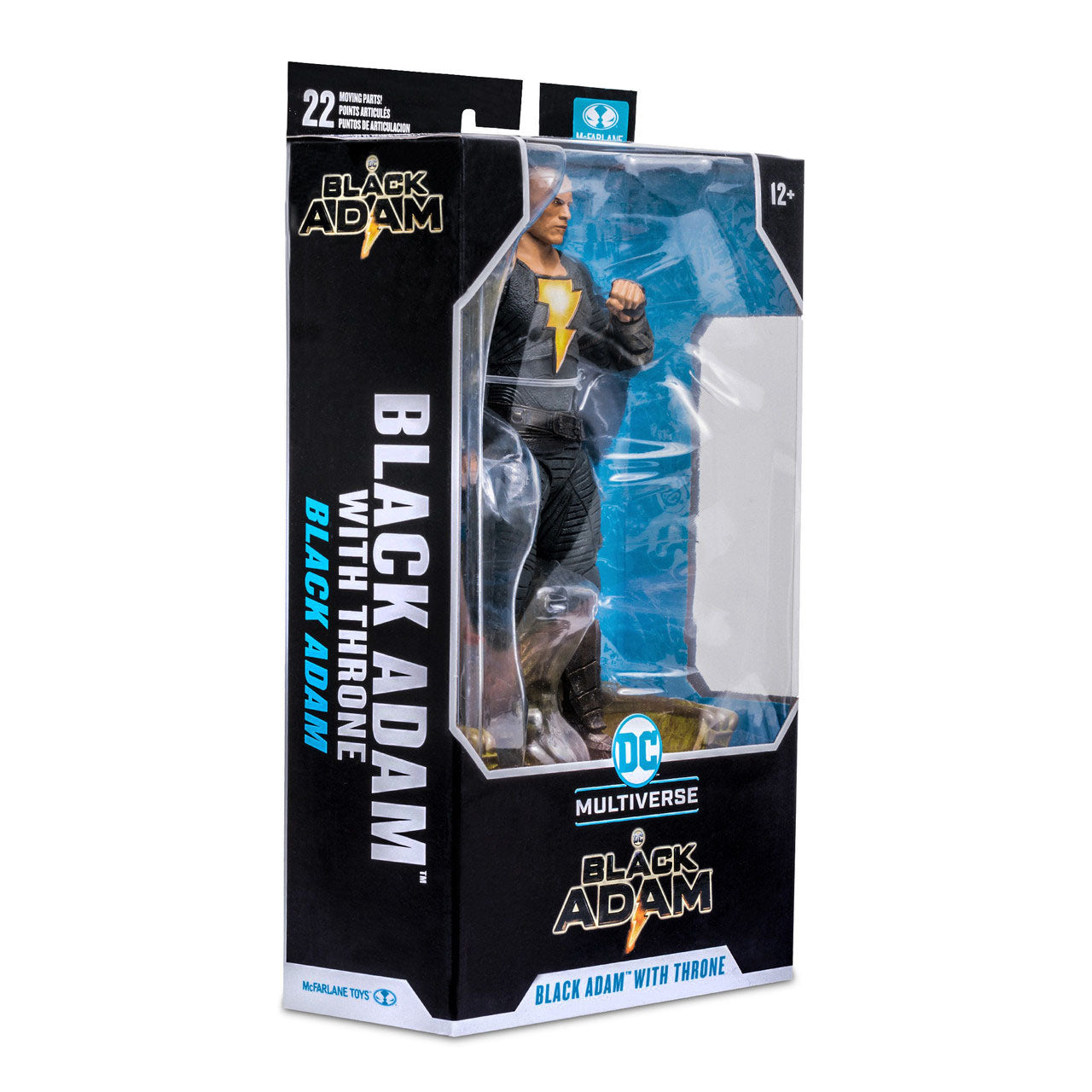 McFarlane DC Black Adam Movie Black Adam with Throne 7" Action Figure