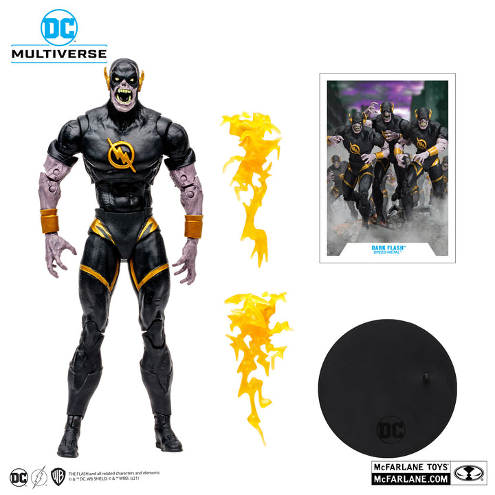 McFarlane DC Multiverse Dark Flash Speed Metal (Gold Label) Action Figure *Exclusive