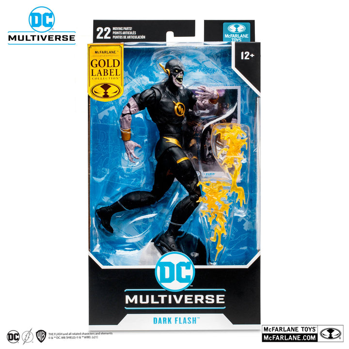 McFarlane DC Multiverse Dark Flash Speed Metal (Gold Label) Action Figure *Exclusive
