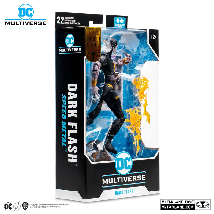 McFarlane DC Multiverse Dark Flash Speed Metal (Gold Label) Action Figure *Exclusive