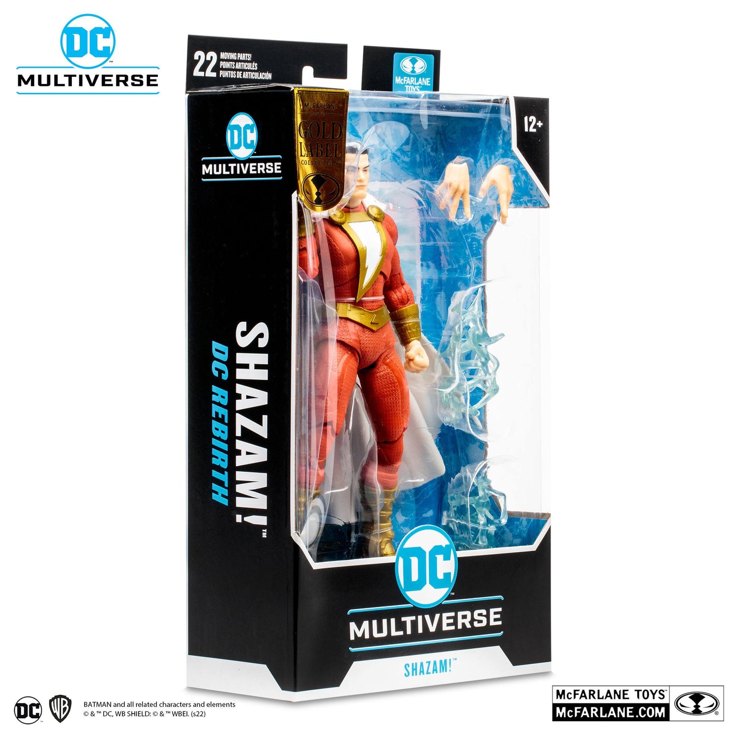 McFarlane DC Multiverse Shazam! (Gold Label) 7" Action Figure *Exclusive