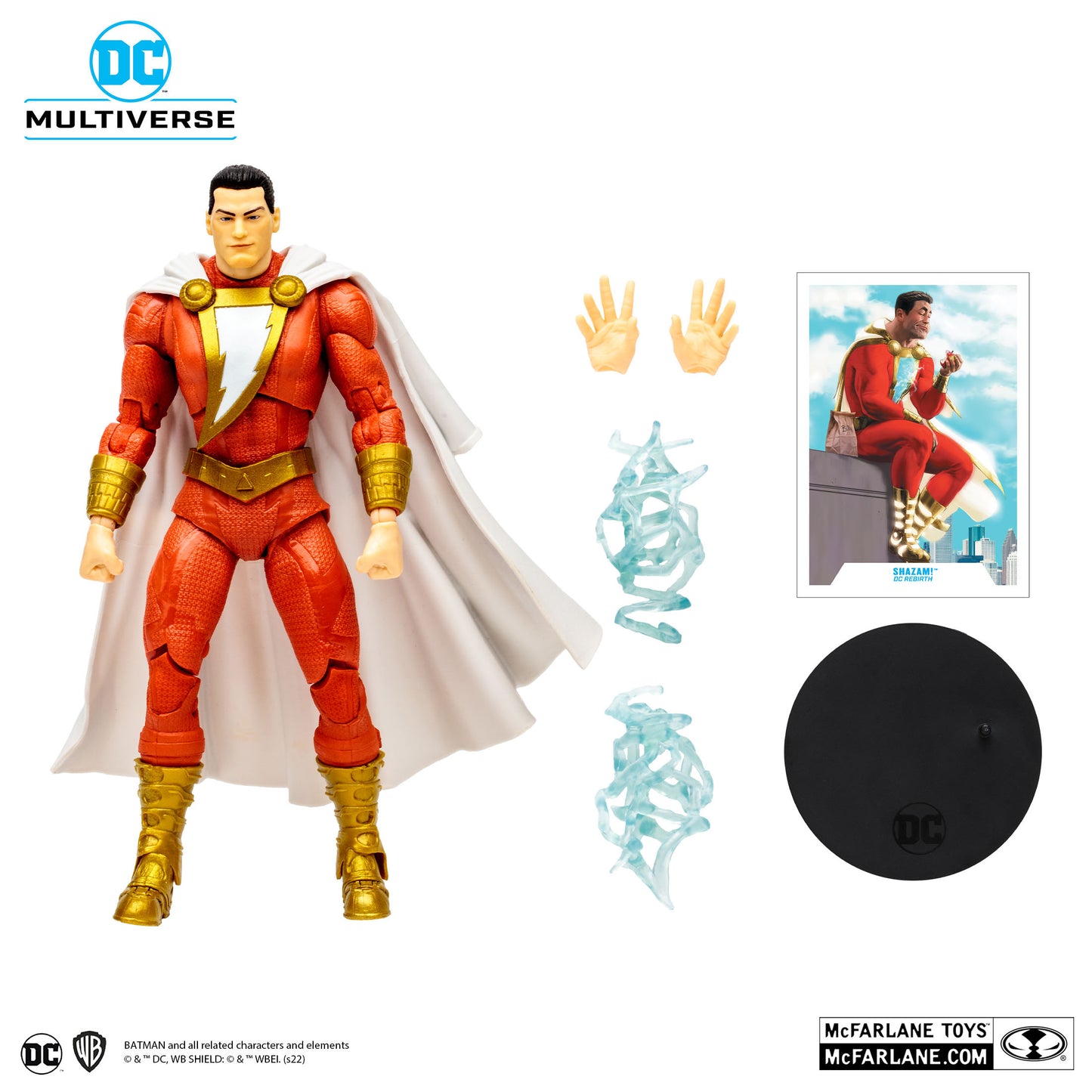 McFarlane DC Multiverse Shazam! (Gold Label) 7" Action Figure *Exclusive