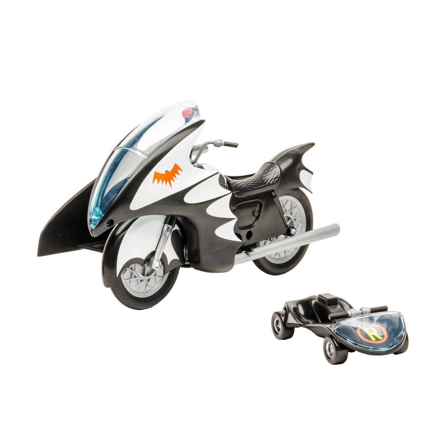 McFarlane DC Retro 1966 Batcycle with Side Car