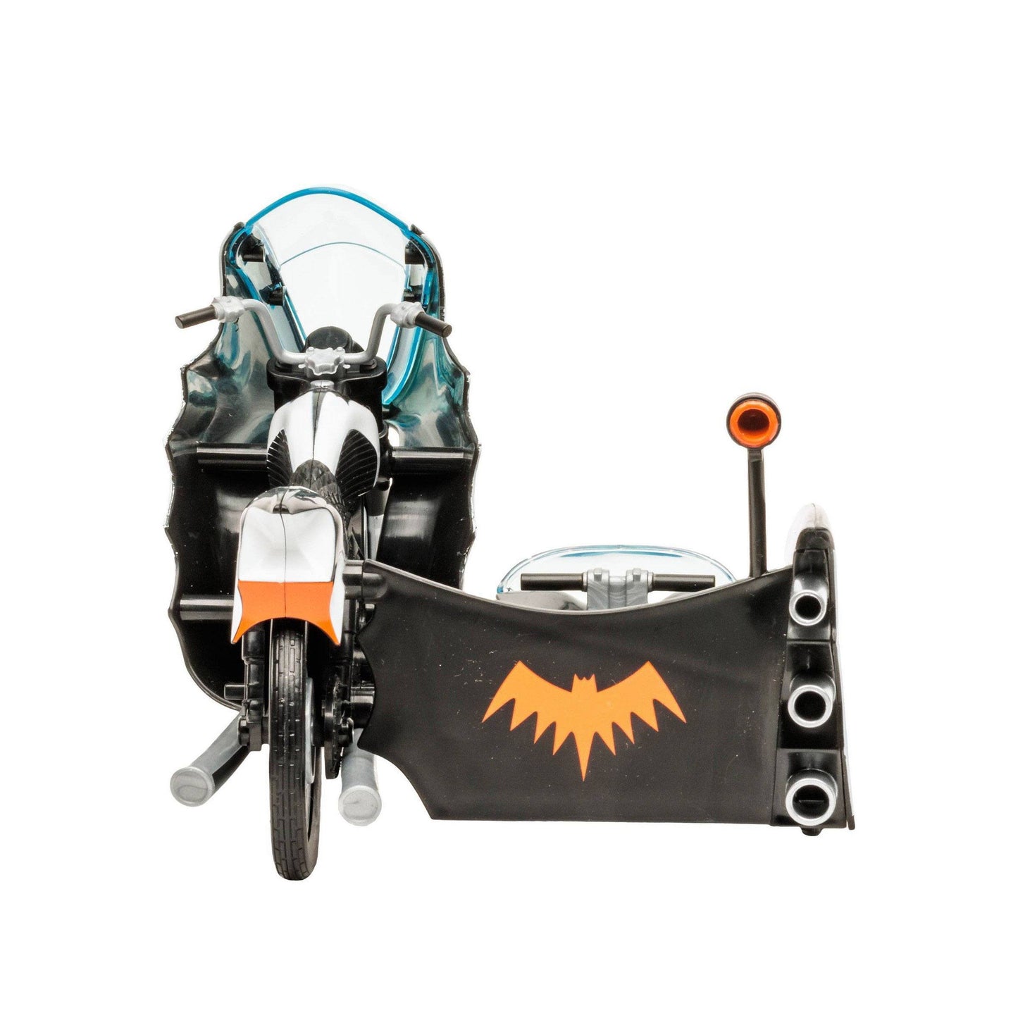 McFarlane DC Retro 1966 Batcycle with Side Car