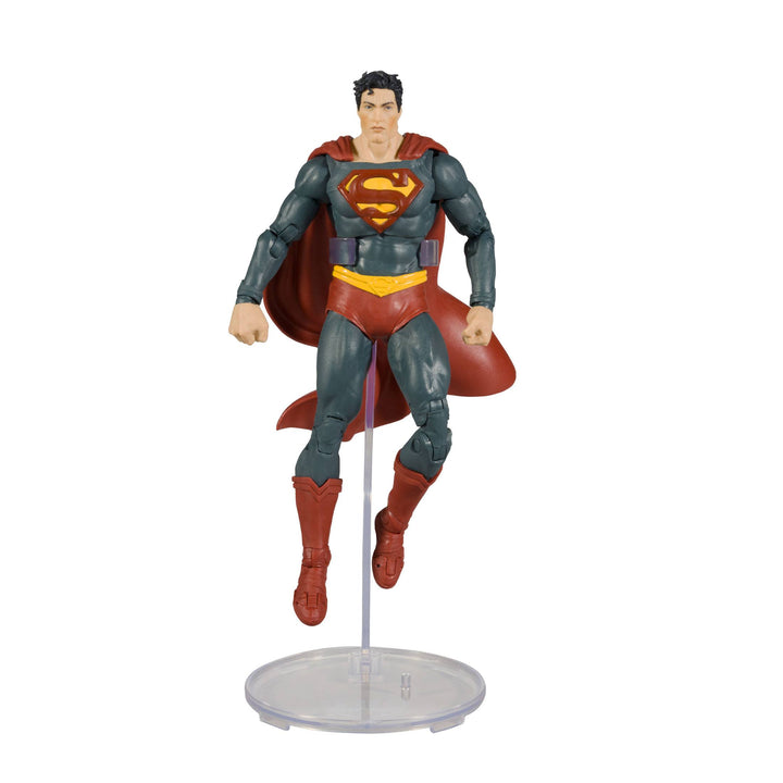 McFarlane Toys 7" Superman Action Figure with Black Adam Comic (Page Punchers), Infinity Collectables