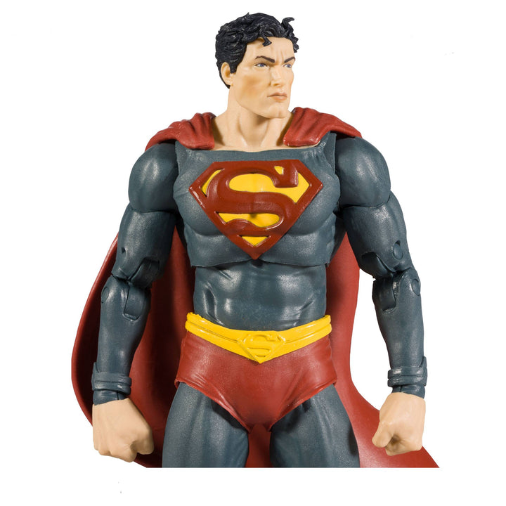 McFarlane Toys 7" Superman Action Figure with Black Adam Comic (Page Punchers), Infinity Collectables