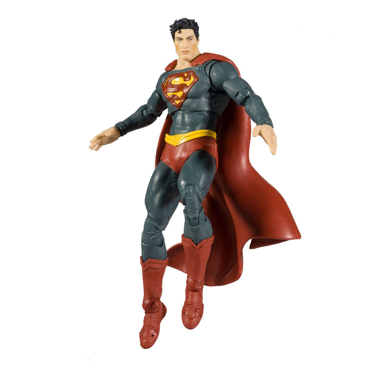 McFarlane Toys 7" Superman Action Figure with Black Adam Comic (Page Punchers), Infinity Collectables
