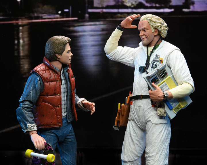 NECA Back to the Future Ultimate Doc Brown (1985) Action Figure