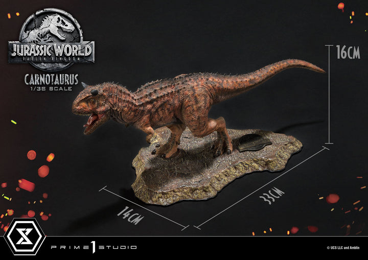 Jurassic World Fallen Kingdom Prime Collectibles PVC Statue 1/38 Scale Carnotaurus