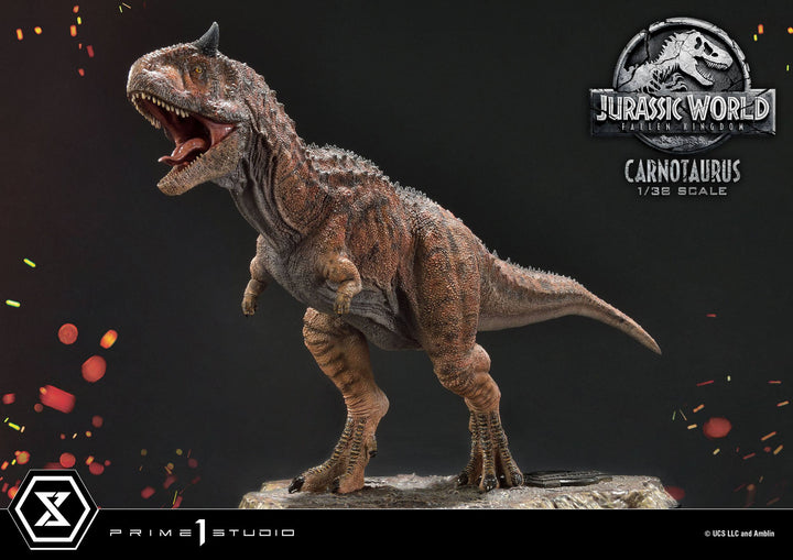 Jurassic World Fallen Kingdom Prime Collectibles PVC Statue 1/38 Scale Carnotaurus