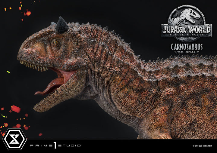 Jurassic World Fallen Kingdom Prime Collectibles PVC Statue 1/38 Scale Carnotaurus