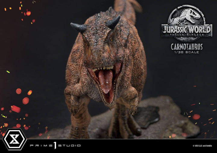 Jurassic World Fallen Kingdom Prime Collectibles PVC Statue 1/38 Scale Carnotaurus
