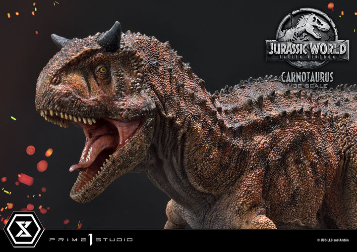 Jurassic World Fallen Kingdom Prime Collectibles PVC Statue 1/38 Scale Carnotaurus
