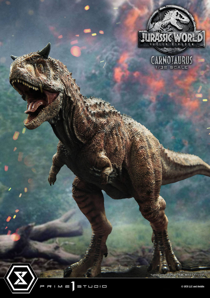 Jurassic World Fallen Kingdom Prime Collectibles PVC Statue 1/38 Scale Carnotaurus