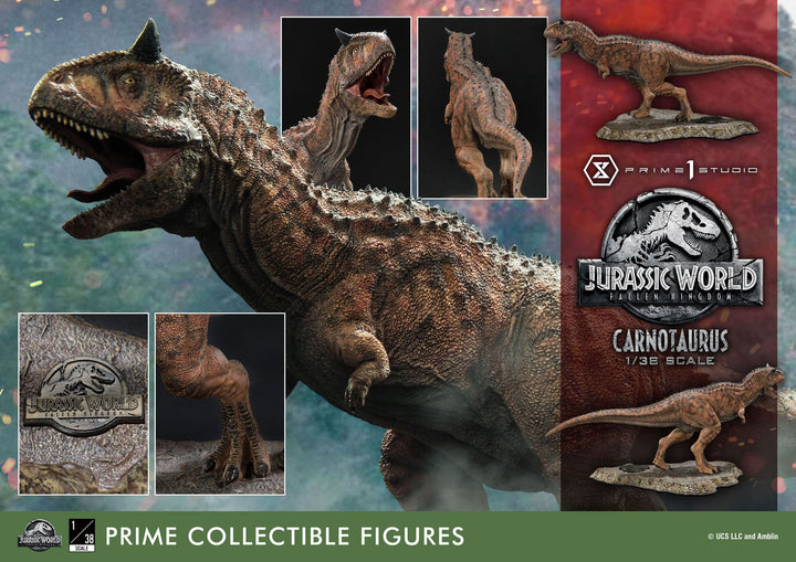 Jurassic World Fallen Kingdom Prime Collectibles PVC Statue 1/38 Scale Carnotaurus