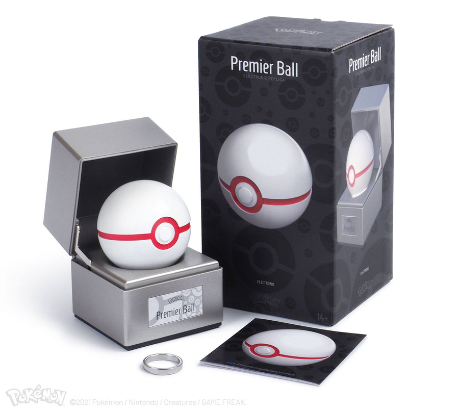 The Wand Company Pokémon Die-Cast Premier Ball Replica, Infinity Collectables